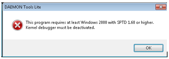 This program requires at least Windows 2000 with SPTD 1.60 or higher. Kernel debugger must be deactivated.