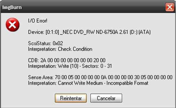 Cannot Write Medium