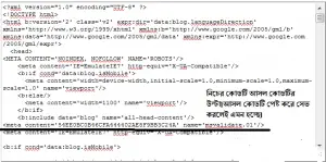Blogging Meta tag, especially using Yahoo and Bing, error as shown