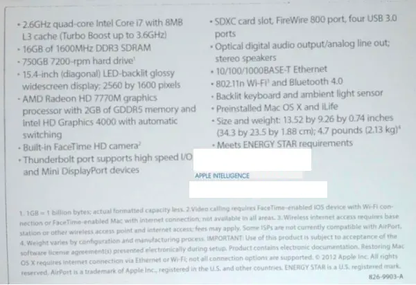 Dimensions of the 15-inch MacBook Air is said to be 13.52-inches x 9.26-inches x 0.74-inches and it weighs in at 4.7 pounds as opposed to the current MacBook Pro version which weighs 5.6 pounds