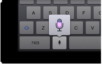 Dictation iPad convert your spoken words into text.