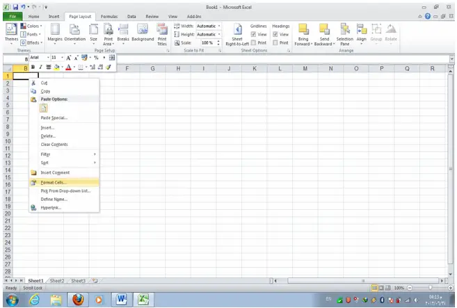 Step by steps process to use Microsoft Excel