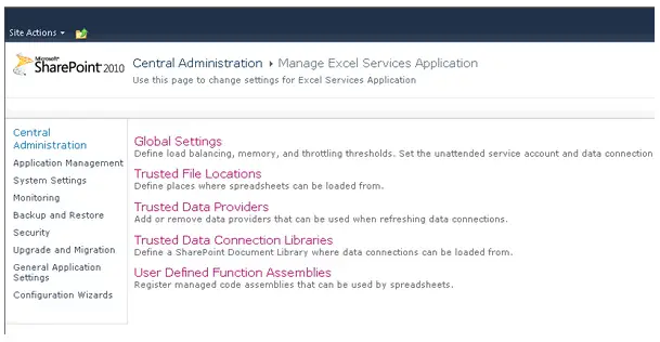 Trusted file locations