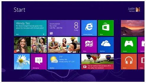 Microsoft Windows 8 was released worldwide on 26 October 2012
