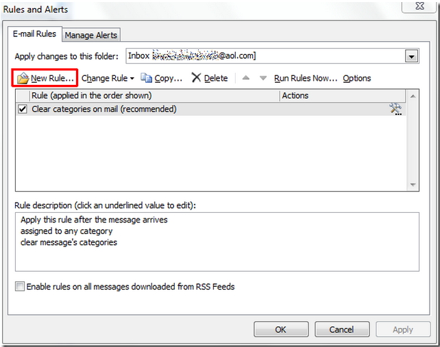 Enter the appropriate name that you want and then click OK