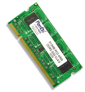 RAM’s type is usually indicated in the sticker that is attached in the RAM memory card