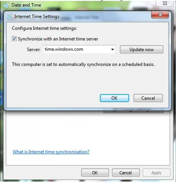 You should ensure that your clock and time zone are set correctly on your computer