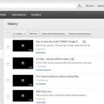 YouTube starts Viewing History feature