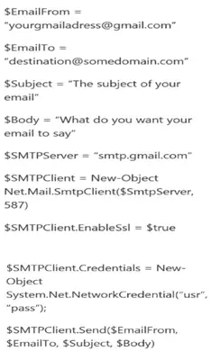 windows send mail from command line with attachment