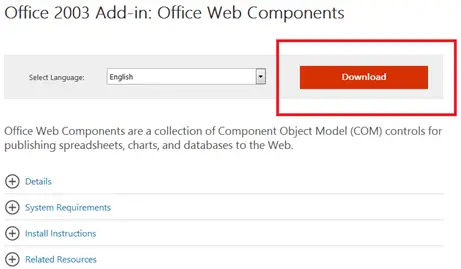 Total 41+ imagen install microsoft office web components