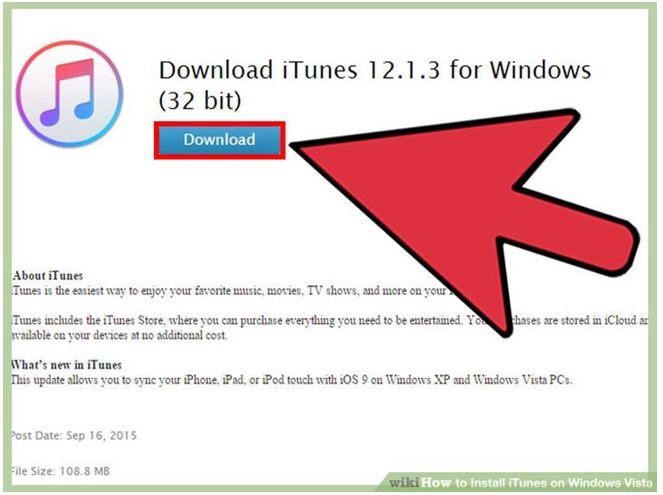 download itunes windows vista 32 bit