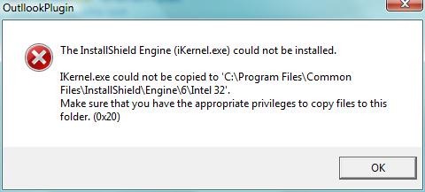 installshield kernel update
