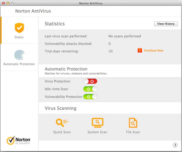 norton mac antivirus