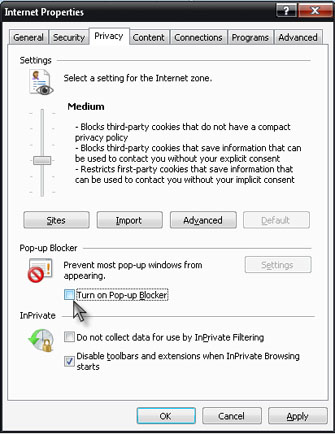 how do i disable pop up blockers on my computer how do i disable pop up blockers on my computer
