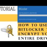 How to use Bitlocker to encrypt your entire drive - tutorial by TechyV