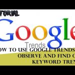 How to use Google Trends to observe and find out keyword trends | video tutorial by TechyV