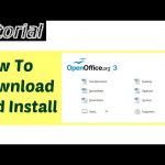 Open Office 3.3 Download and Install | video tutorial by TechyV