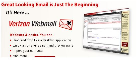 Details Of The Webmail Verizon Net Signin Login With Key Features ...