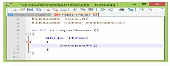 Learn About Notepad And Notepad++ Difference. - Techyv.com