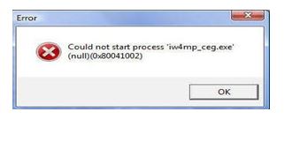 Could Not Start Process 'iw4mp_ceg.exe' Error Occurring In Game ...