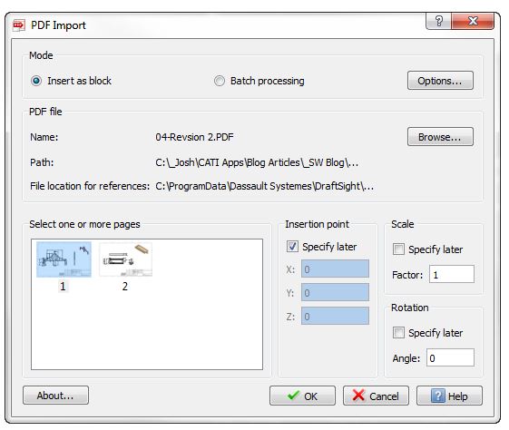 How To Make Draftsight Import Pdf Please Help Techyv