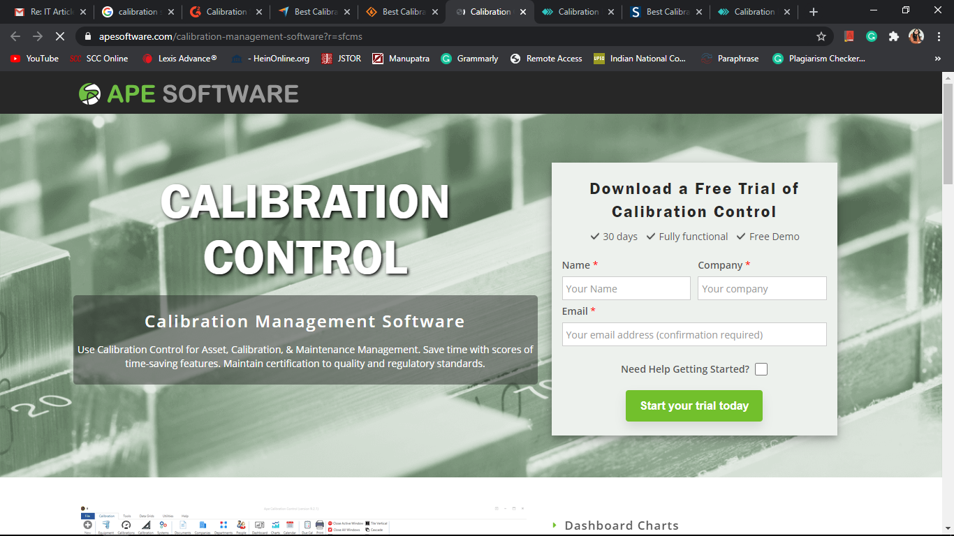Top Ten Best Calibration Management Software