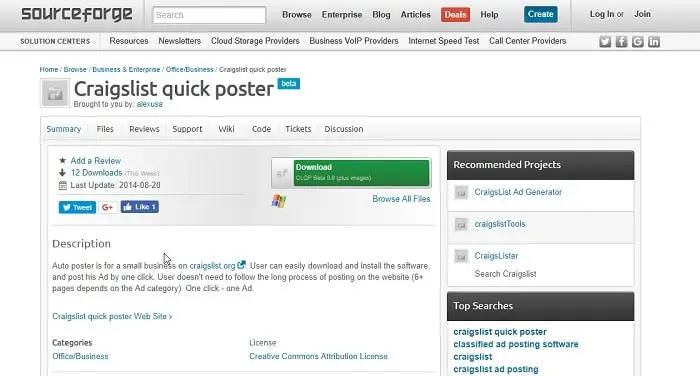 the craigslist auto poster