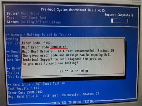 2 4 error code dell
