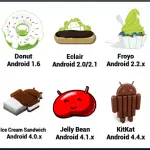 Different Versions Of Android Over The Years