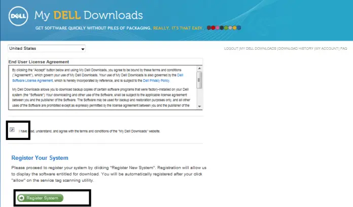 dell factory installed software download
