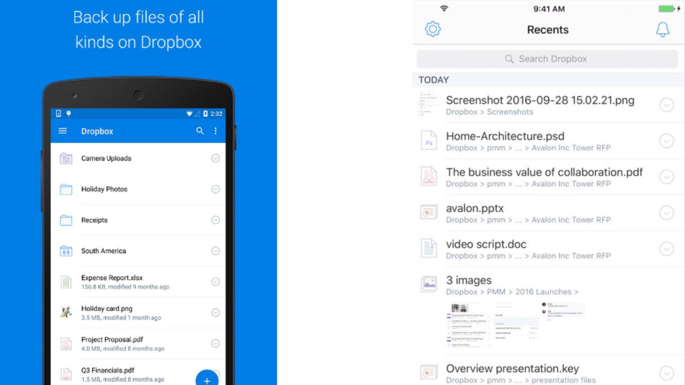 dropbox-Android-iOS