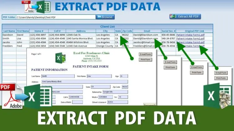 extract specific data from pdf to excel extract specific data from pdf to excel