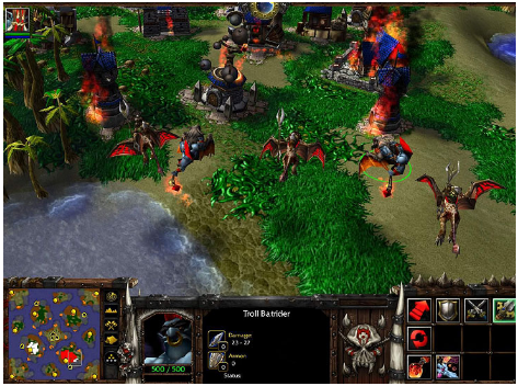 warcraft 3 frozen throne maps with dragon roost