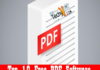 Top 10 Free PDF Software