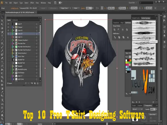 Top 10 Free T-shirt Designing Software That You Would Love To Use ...