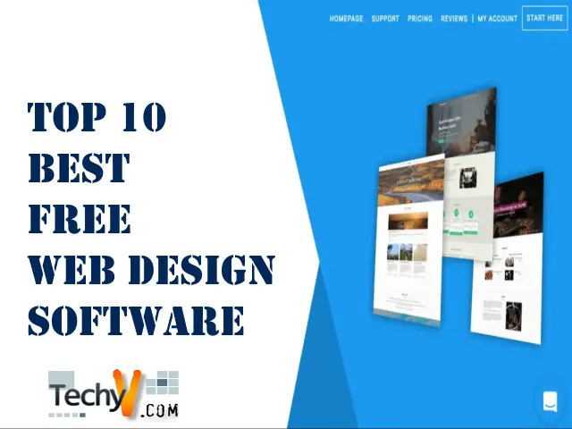 Top 10 Best Free Web Design Software