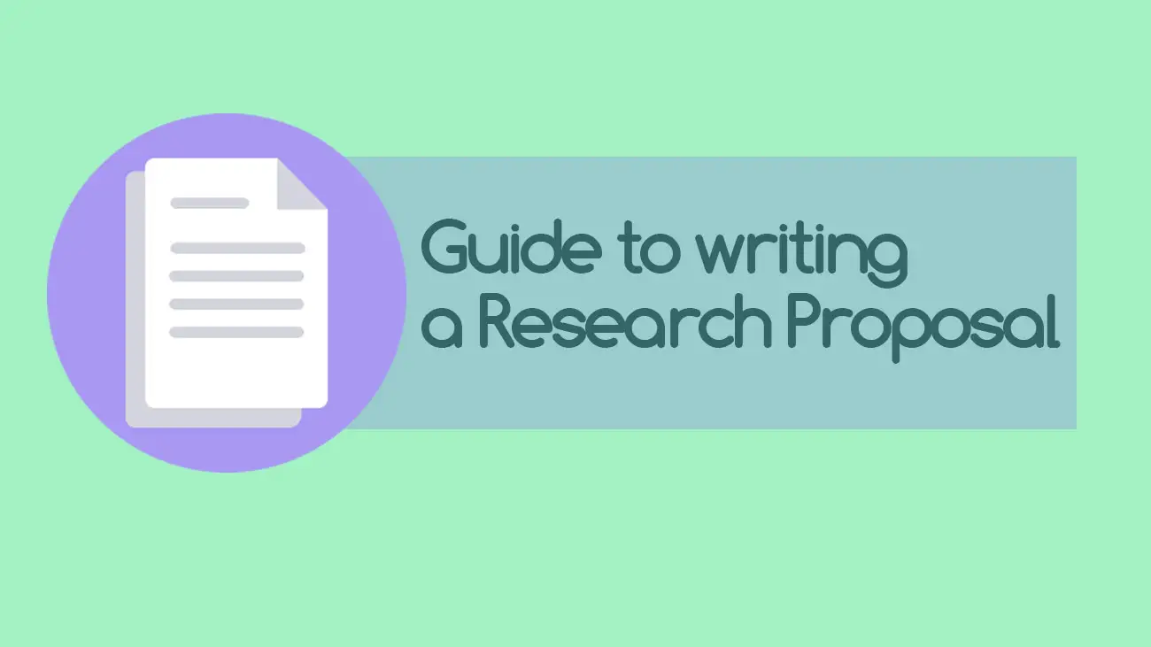 Guide to writing a research proposal techyv