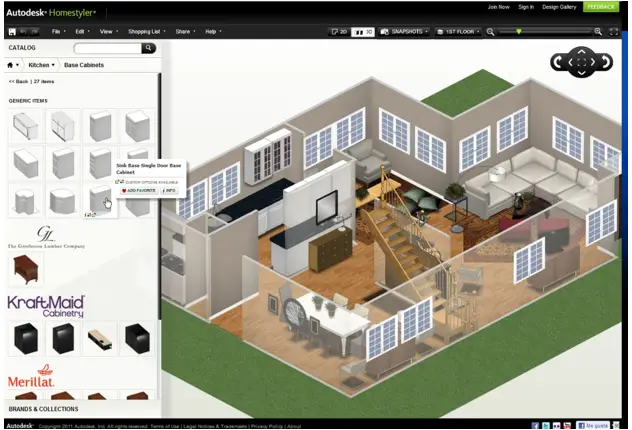 3d home design software