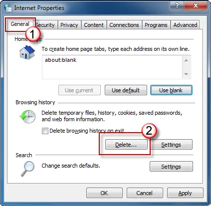 how to delete internet explorer