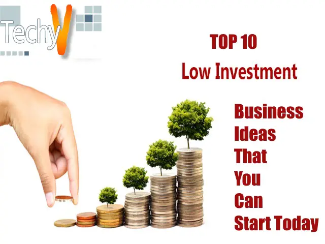 low investment business ideas in usa