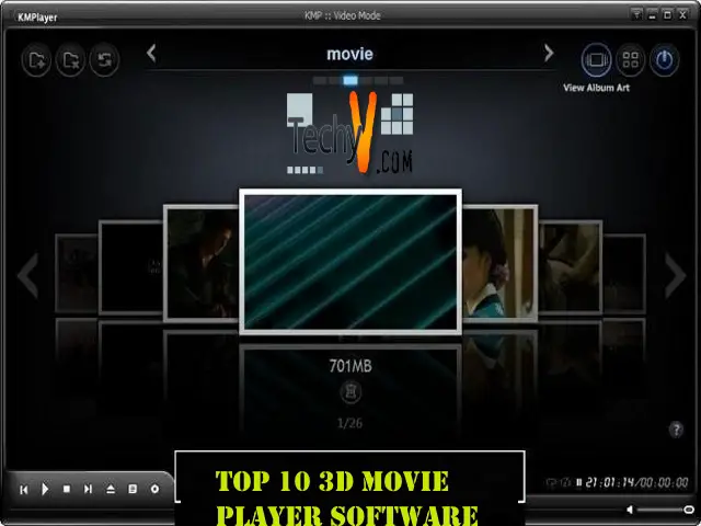 Top 10 3D Movie Player Software