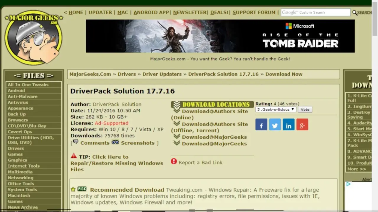 Top ten best free software download sites techyv