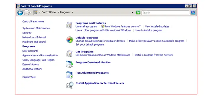 Install The Application On Microsoft Terminal Server On Windows 2008 ...
