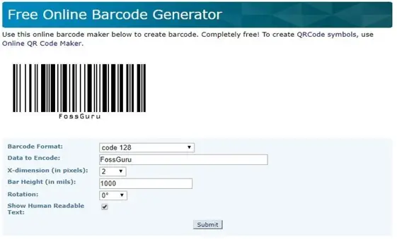 iwinsoft barcode maker