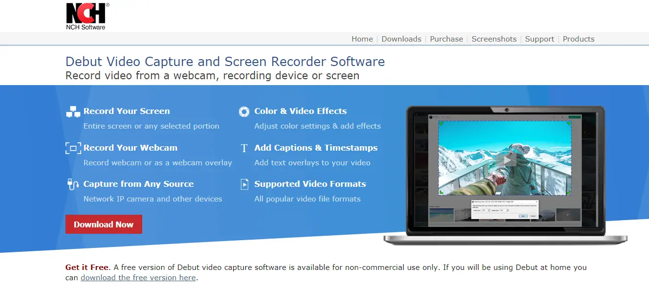 NCH Debut Video Capture Software Pro 9.31 for apple instal free