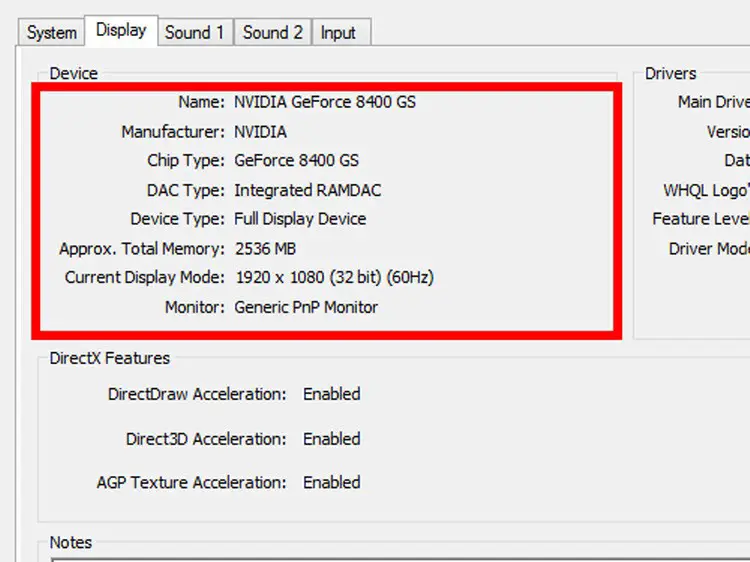 how to know video card of pc