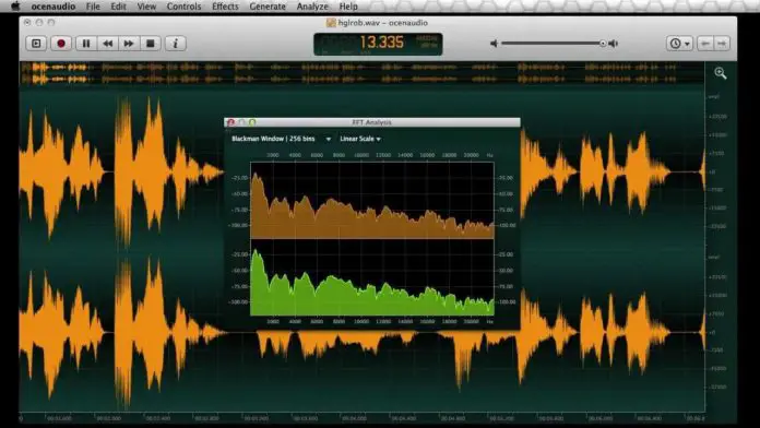 ocenaudio compare ocenaudio compare