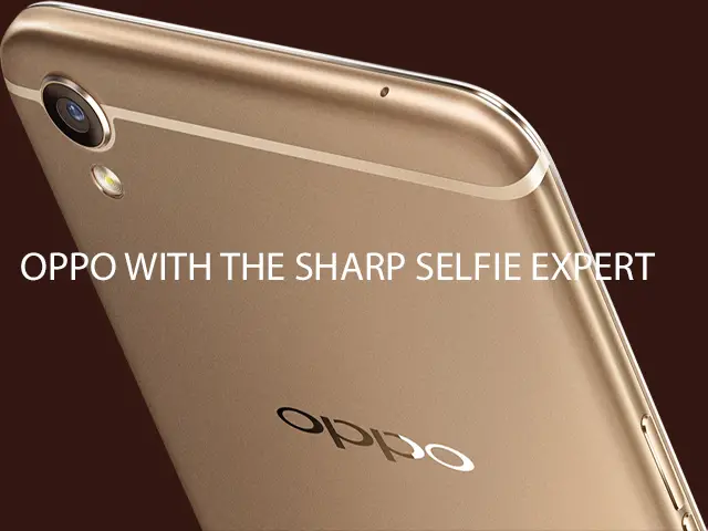 Oppo With The Sharp Selfie Expert
