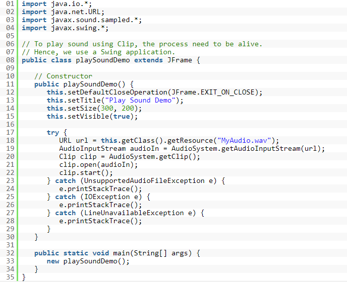 How To Play Sound In Java 100 Best For Beginners vrogue.co