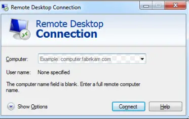 Remote Desktop Port Windows 7